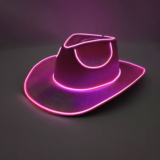 LED cowboy hat