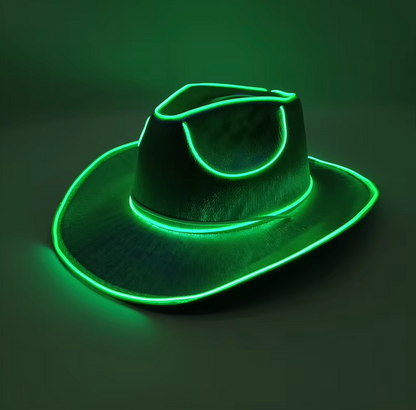 LED Cowboy hat
